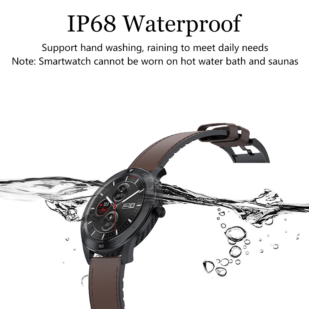 Смарт-часы с сенсорным экраном функцией уведомления о сообщениях пульсометром и