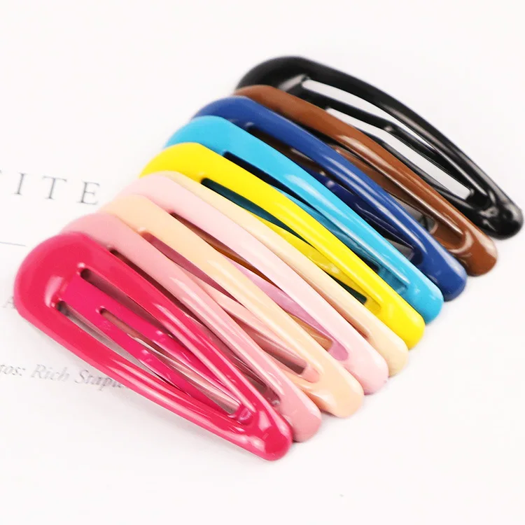 20 шт./лот дешевые детские заколки для волос BB зажим простые карамельные цвета