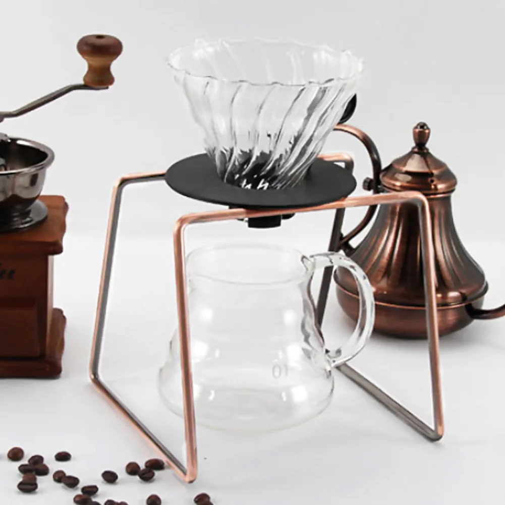 Coffee Drip Holder Metal Filter Frame Bracket Cup Supporter Standing Rack Accessory | Дом и сад