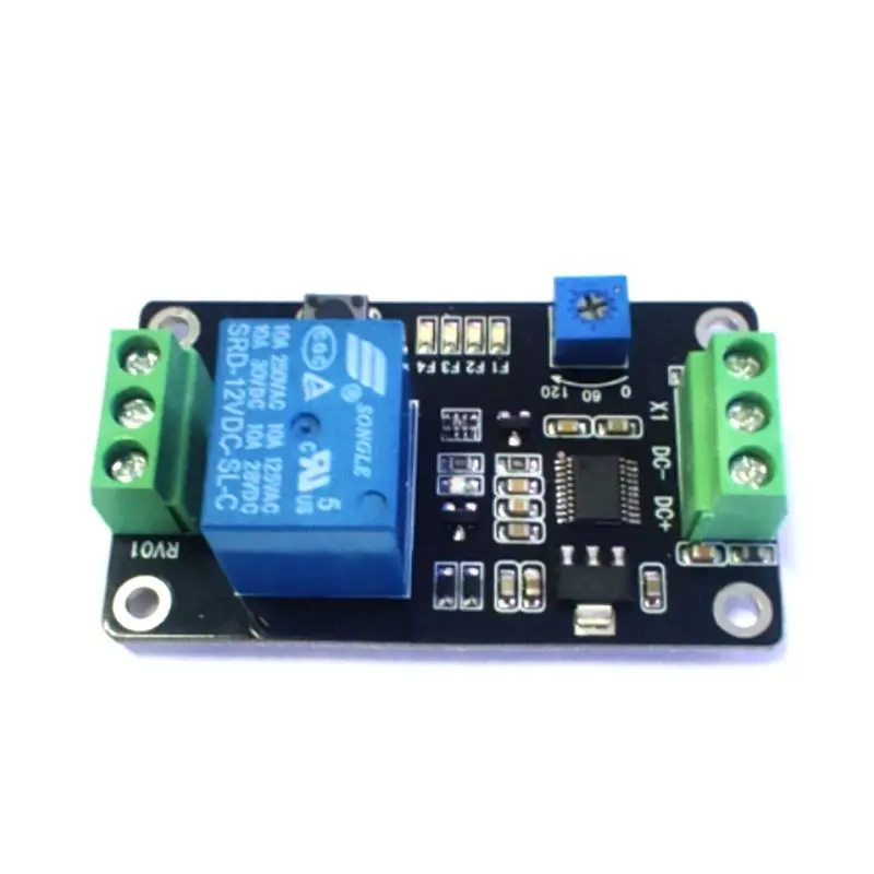 

2021 New Time Delay Relay Module Switch DC 12V Self-locking Timer Disconnect Super 555