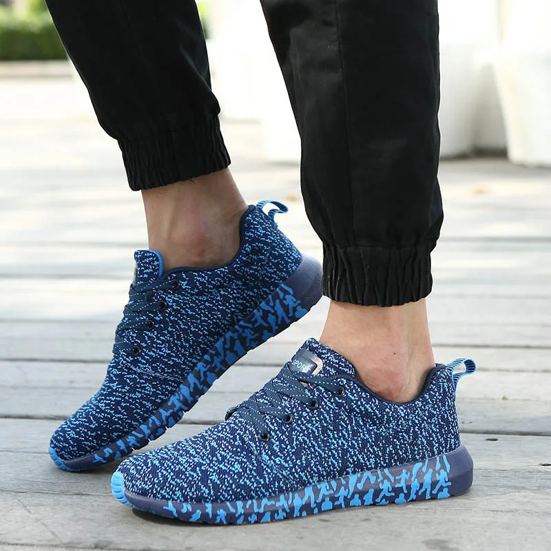 Кроссовки на платформе для мужчин Уличная обувь повседневные прогулочные кеды