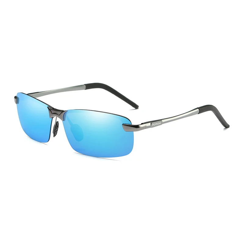 Солнцезащитные очки Мужские поляризационные квадратные алюминиево магниевые