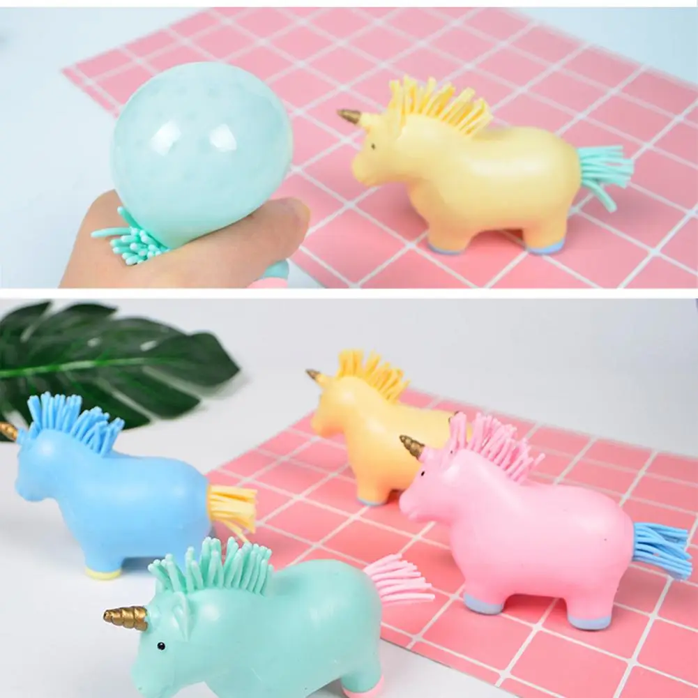

1PC Mini Kawaii Colorful Pony Slow Rising Relieve Stress Squeeze Toy Fidget Squishy Antistress Sensory Toy Kid Adult Gift Random