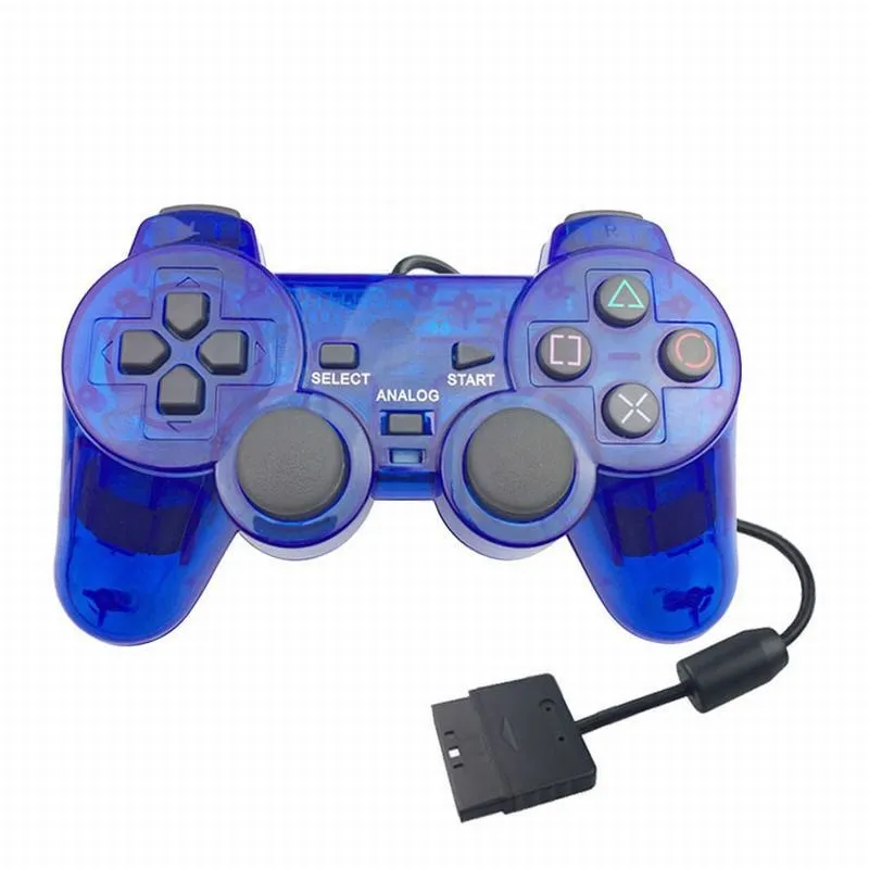 FOR PS2 PlayStation Wired Replacement Controller For PS1 Sony Playstation 2 Gift Child | Электроника