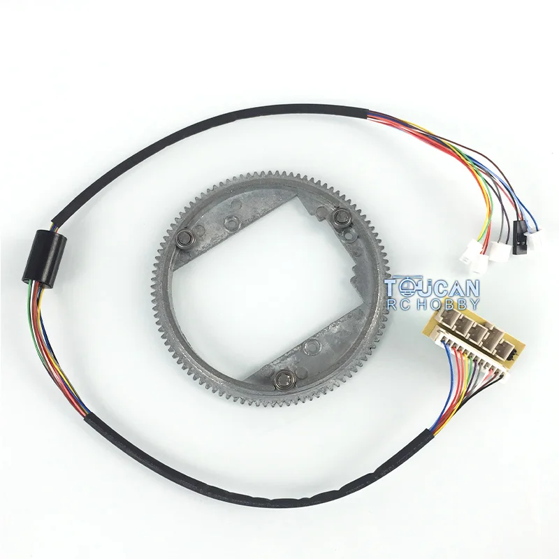 

1/16 Henglong 6.0 Tank Metal 360 Small Rotating Gear ElectricSlip Ring 12P THZH0803