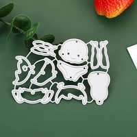 puzzle cutting die cartoons metal carbon steel scrapbooking decoration craft cut stencil embossing diy molds stamps and dies