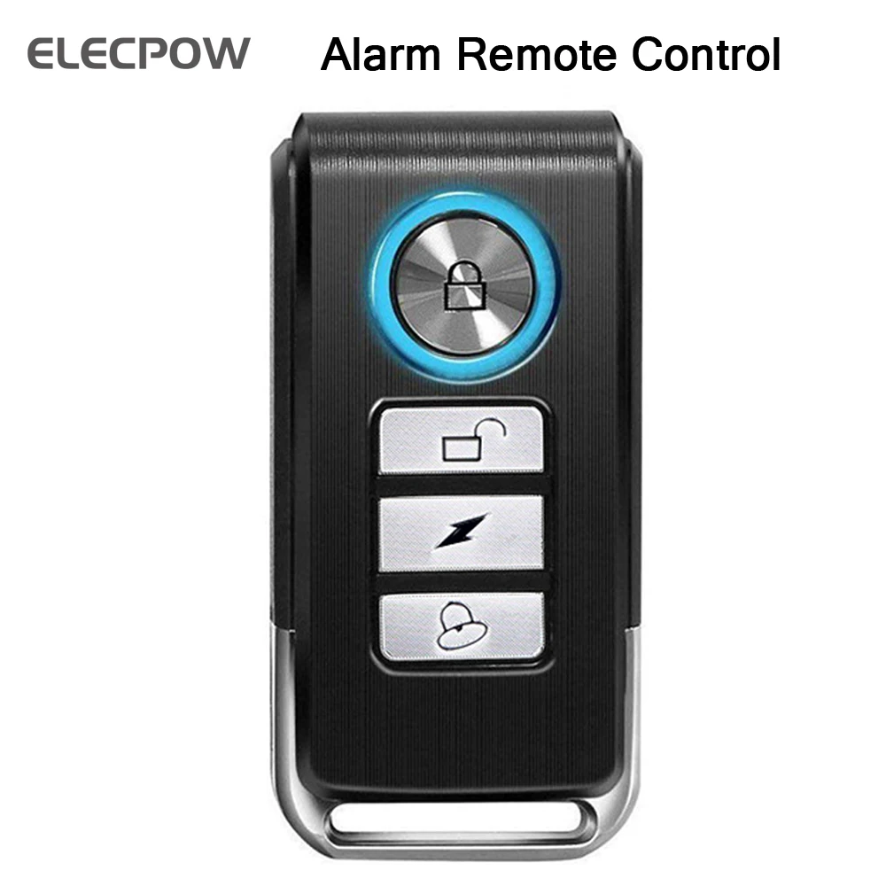 Сигнализация велосипедная Elecpow 113dB с дистанционным управлением, сигнализация для мотоцикла, электрического велосипеда, защита от кражи, уведомления, вибрация, предупреждающий датчик - изображение