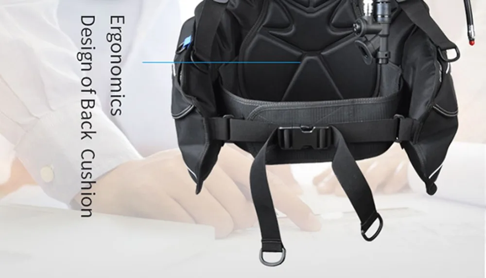 Yonsub Pro BCD куртка стиль Aqualung баланс акваланг полностью аксессуары Дайвинг плавучести компенсатор регулятор с быстроразъемным