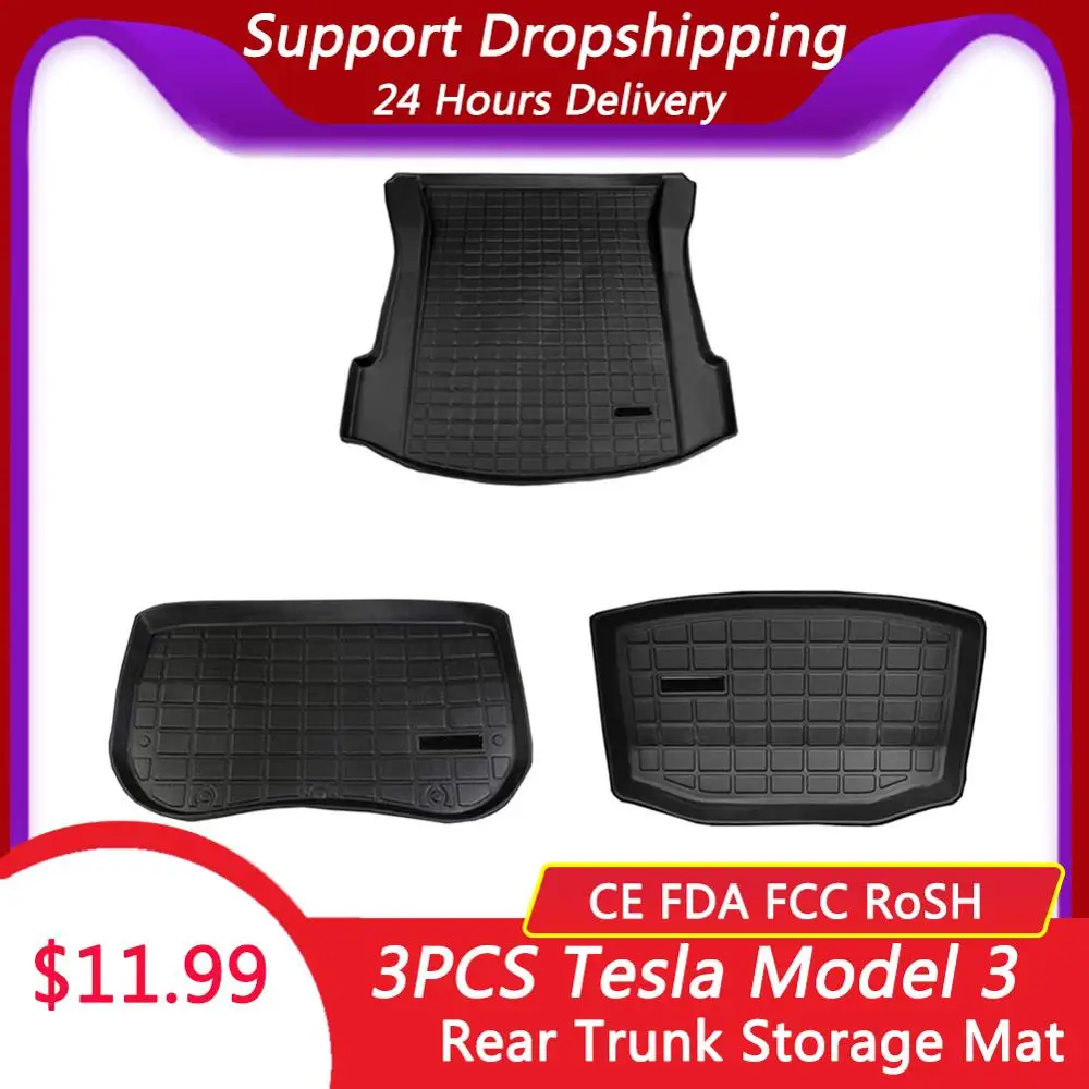 Водонепроницаемые коврики для багажника индивидуальный коврик хранения в