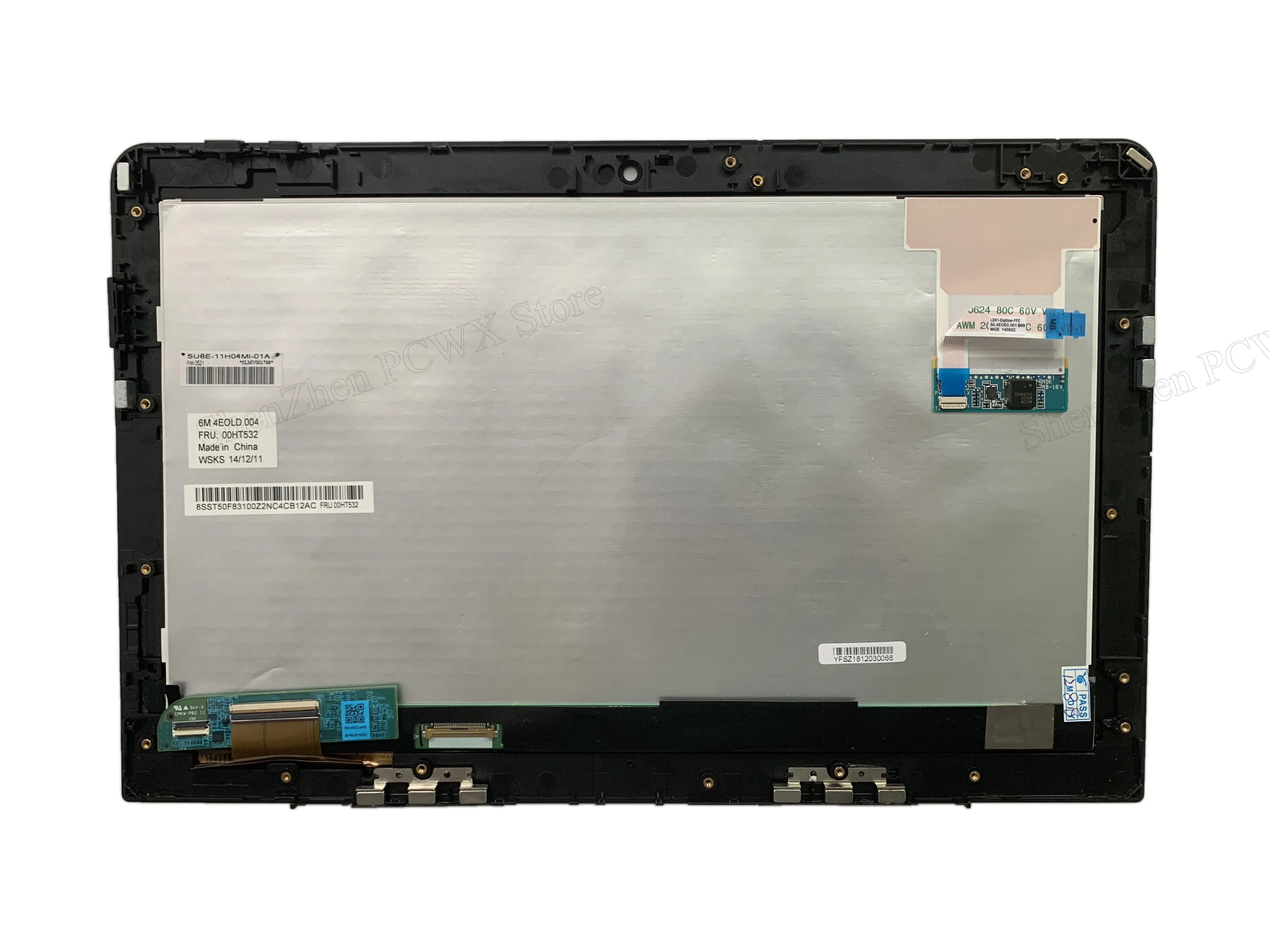 Для Helix 2 20CG 20CH 11 6 &quotНоутбук ThinkPad 2rd FHD AUO/O f GB Dig NFC ЖК сборки + рамка 00HT532 1920*1080 30pin