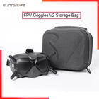 Чехол для DJI Sunnylife FPV Goggles V2, сумка для хранения, чехол для DJI FPV Flight Glasses V2, защитпосылка пакет от падения, аксессуары, чехол