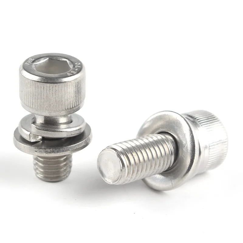 M3 M4 M5 M6 M8 M10 DIN912 304 Stainless Steel Hexagon Socket Head Cap Screws Inner Hex Bicycle Bolt Metric Thread | Обустройство дома