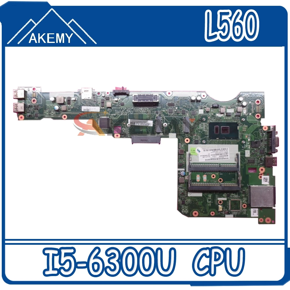 

Материнская плата для ноутбука LENOVO Thinkpad L560 I5-6300U материнская плата ядра SR2F0 DDR3L