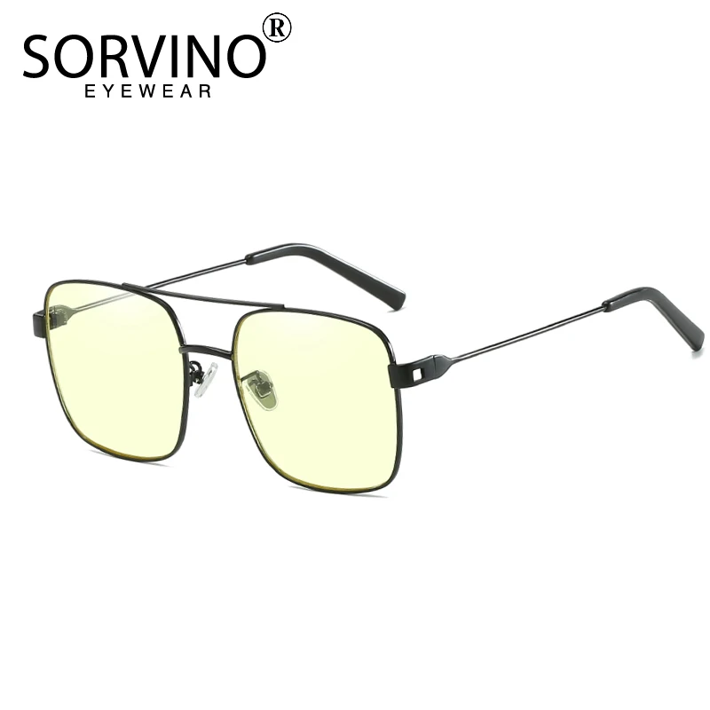 Мужские и женские Квадратные Солнцезащитные очки SORVINO роскошные брендовые