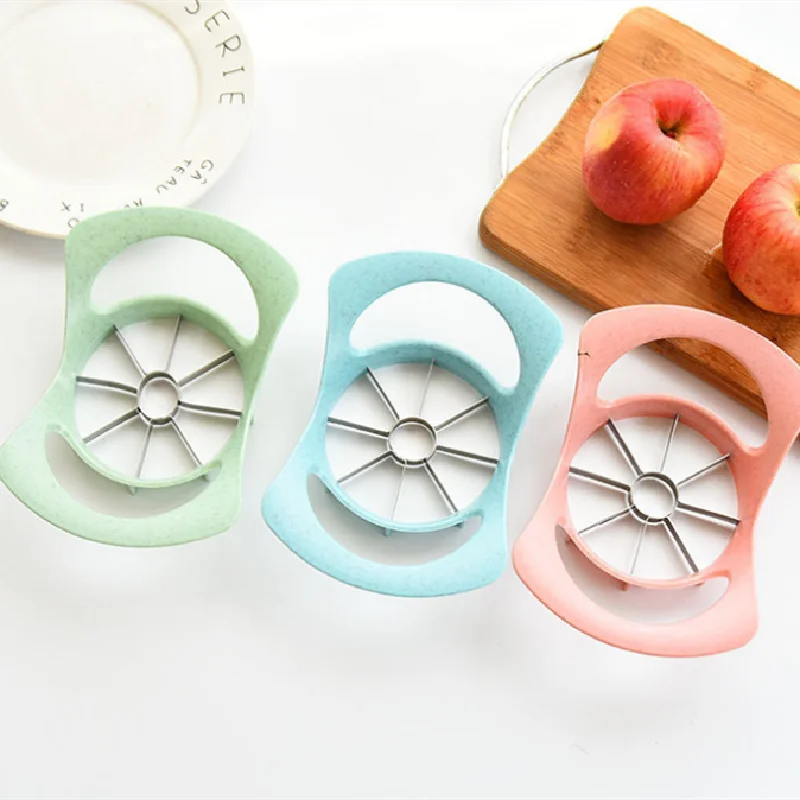 

Ingot type wheat straw stainless steel fruit cutter Apple slicer Apple cutter Apple divider