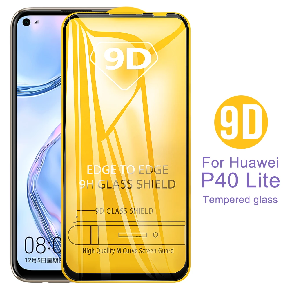 9D закаленное стекло для Huawei Nova 7i 6 SE полное покрытие Y7p Y9s Y6s 2019 P40 Lite E Защитная