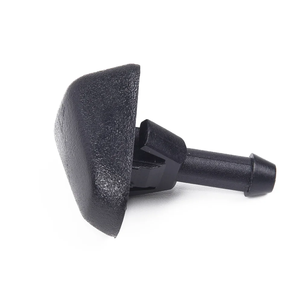 

2pcs Car Accessories Washer Nozzles Black Exterior Windshield Water Spray 30655605 Parts Equippments
