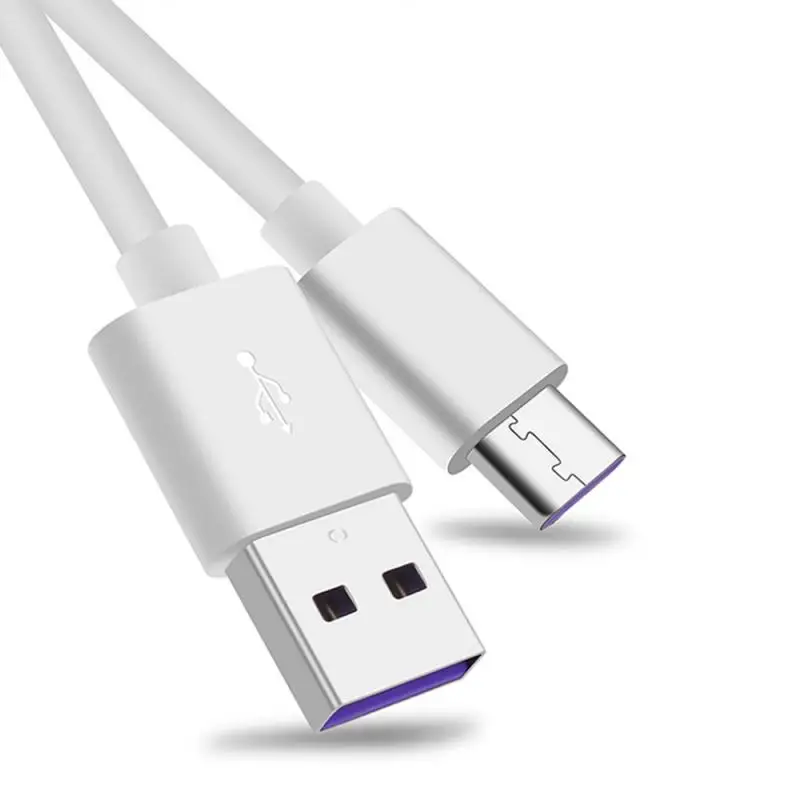USB C 3,1 5A type C кабель для передачи данных для huawei mate 9 10 P10 P20 P30 Pro type-C 1 м Быстрая зарядка зарядное устройство для Nova 5 USB-C Supercharge