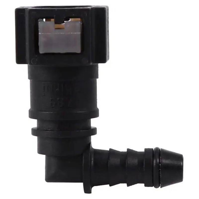 

1Pc New Fuel Line Quick Release Connect Connector Motorcycle Hose Coupler ID6 Female 7.89mm Elbow Fuel Line Quick Connector