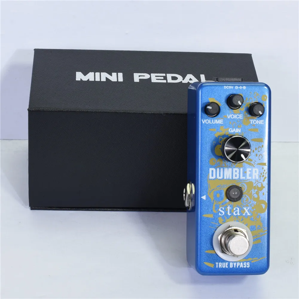 stax gitarre dumbler pedal analog dumbler overdrive pedale für elektrische gitarre mit mittel niedrigen verzerrung mini größe true bypa