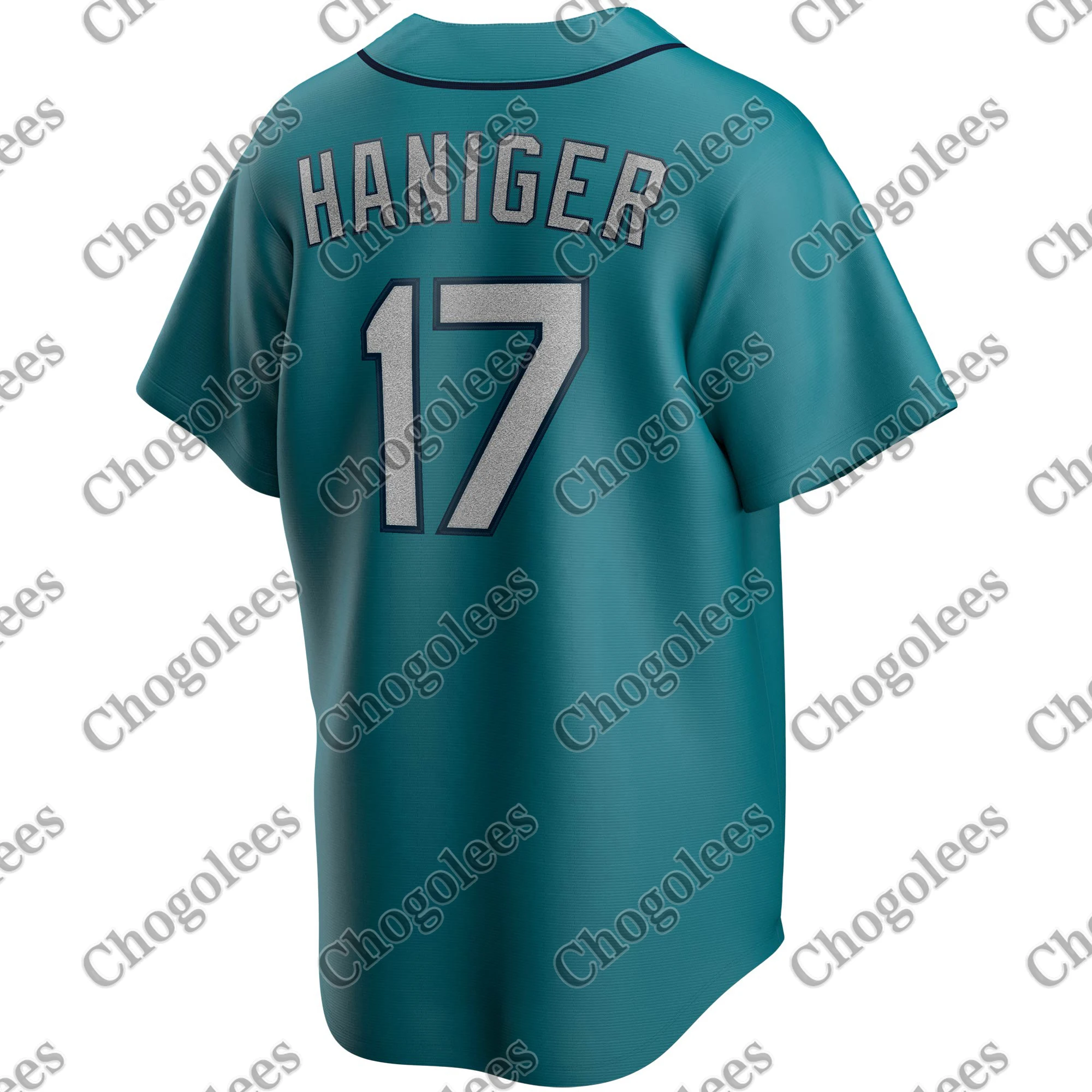 

Бейсбольная майка Mitch Haniger Seattle Alternate 2020 игрока-Aqua