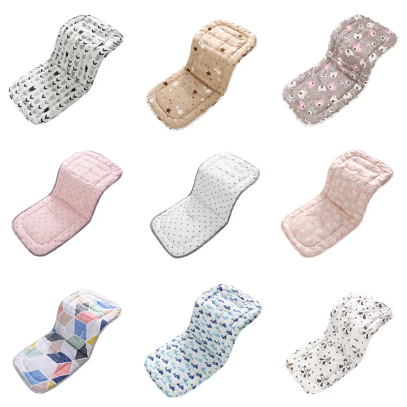 Коврик для детской коляски детский хлопковый коврик сиденья подушка детские