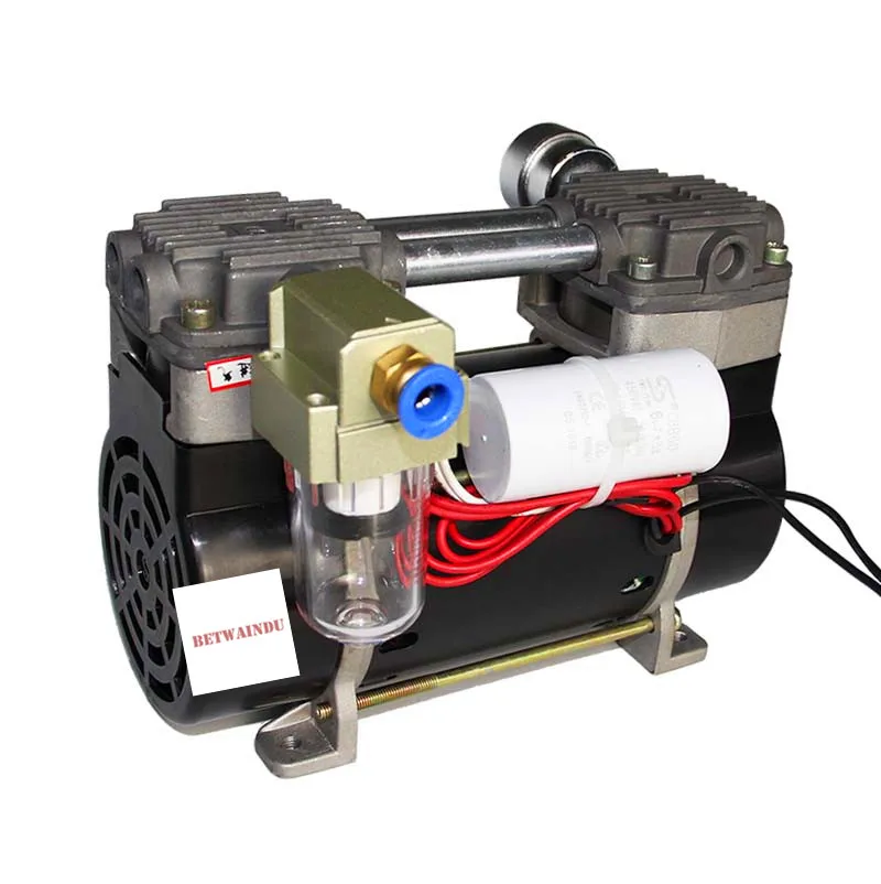 110W Electric Oilless Vacuum Pump 12V/24V /220V/110V with -90KPA Ultimate Pressure 42L/MIN Air Flow | Pumps