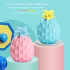 Детский ананас мяч фрукты мягкое сжимание снятие стресса декомпрессионное отверстие новинка игрушки домашний орнамент ремесла