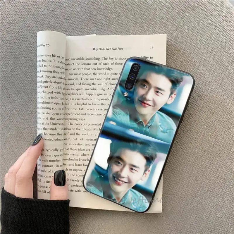 

Korean actor Lee Jong Suk Phone Case For Samsung galaxy S note 7 8 9 10 20 fe edge A 6 10 20 30 50 51 70 lite plus cover funda