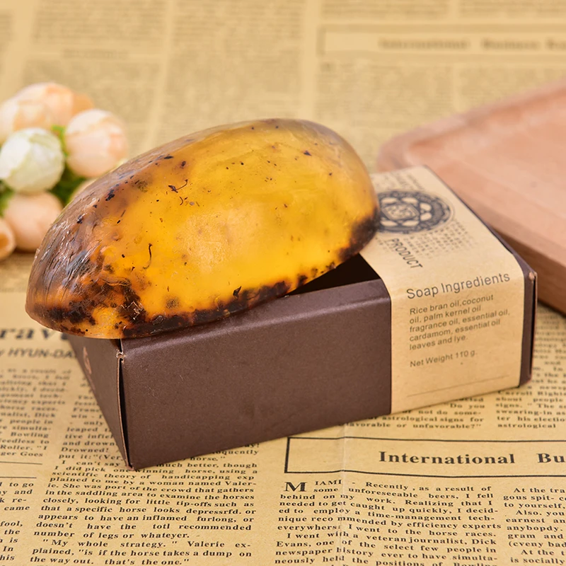 110g Removal Pimple Pore Acne Treatment Soap Cleaner Moisturizing Osmanthus Essential Oil Handmade Soap Whitening