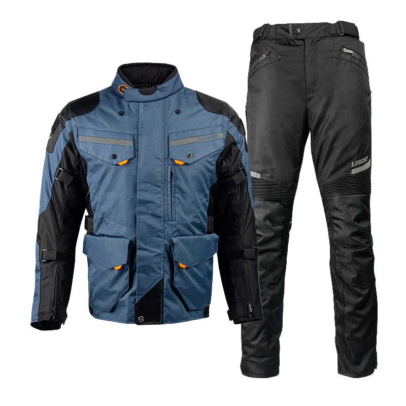 

Plus Size Waterproof Breathable Motorbike Suit Oxford Cloth Motorcycle Jacket Pants CE Certificated Motocross Touring Jacket