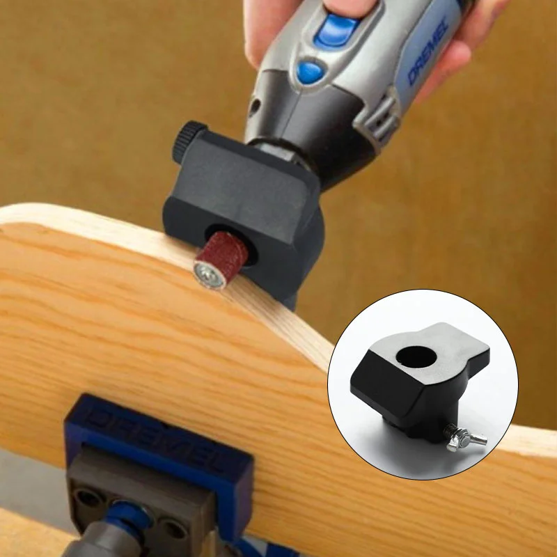 

1 PC Sanding Grinding Guide Attachment Rotary Tool Accessories for Mini Drill for Woodworking