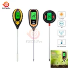45 в 1 измеритель PH почвы измеритель влажности почвы гигрометр PH тестер температуры растений интенсивность солнечного света анализ кислотности щелочи