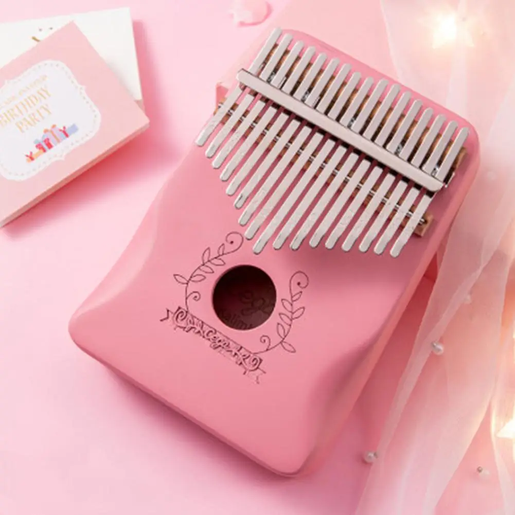 17 клавиш Kalimba портативное пианино для большого пальца красное дерево Mbira