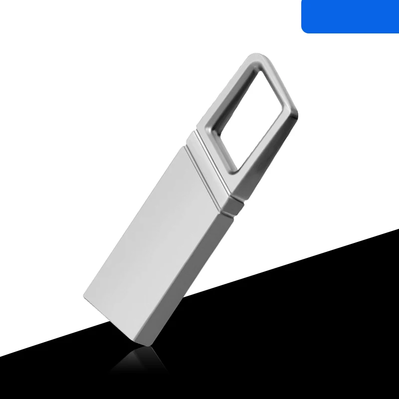 USB флеш накопитель металлический быстрое портативное кольцо для ключей
