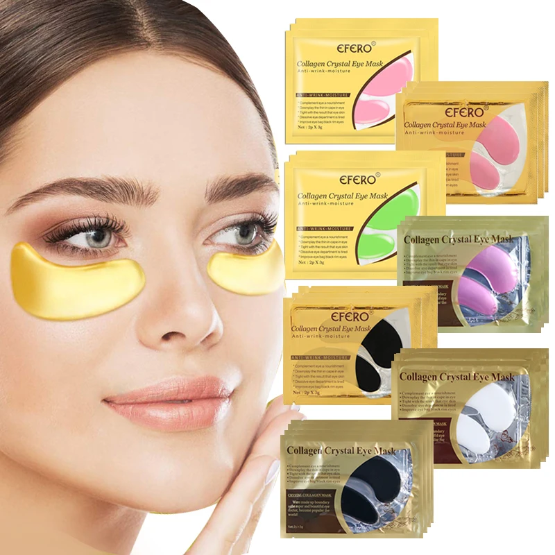 Коллагеновая кристаллическая маска для глаз efero из морских водорослей