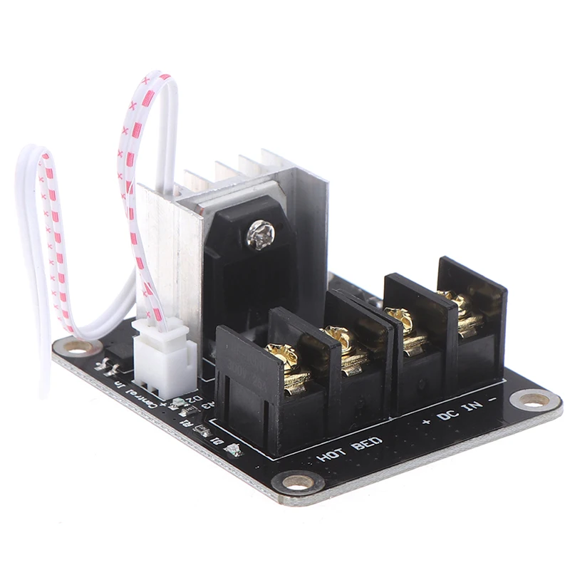 Модуль расширения MOSFET для 3D принтера Hotbed 2 контактный разъем Anet A8 A6 A2 черные