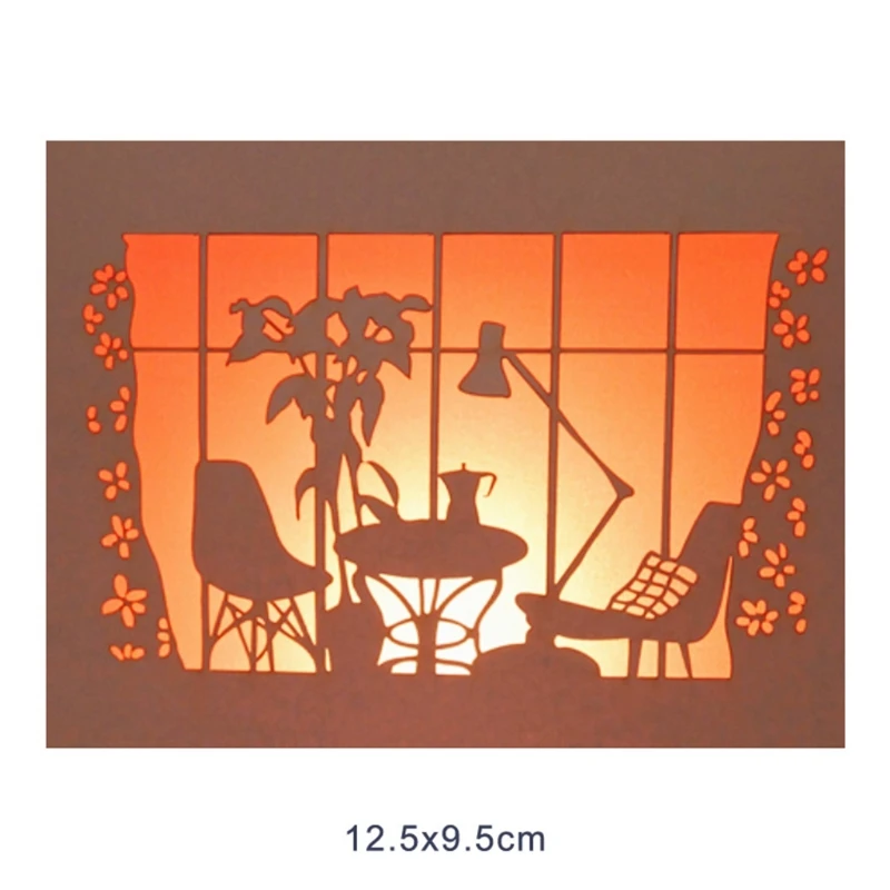 

Visual Graphics Metal Cutting Dies Stencil Scrapbooking DIY Album Stamp Paper Card Embossing Decoration Craft