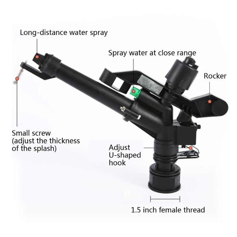 

7XEA 7mm 10mm Water Flow Drip Irrigation System for Watering System for Irrigation System Watering Sprinkler Home Public