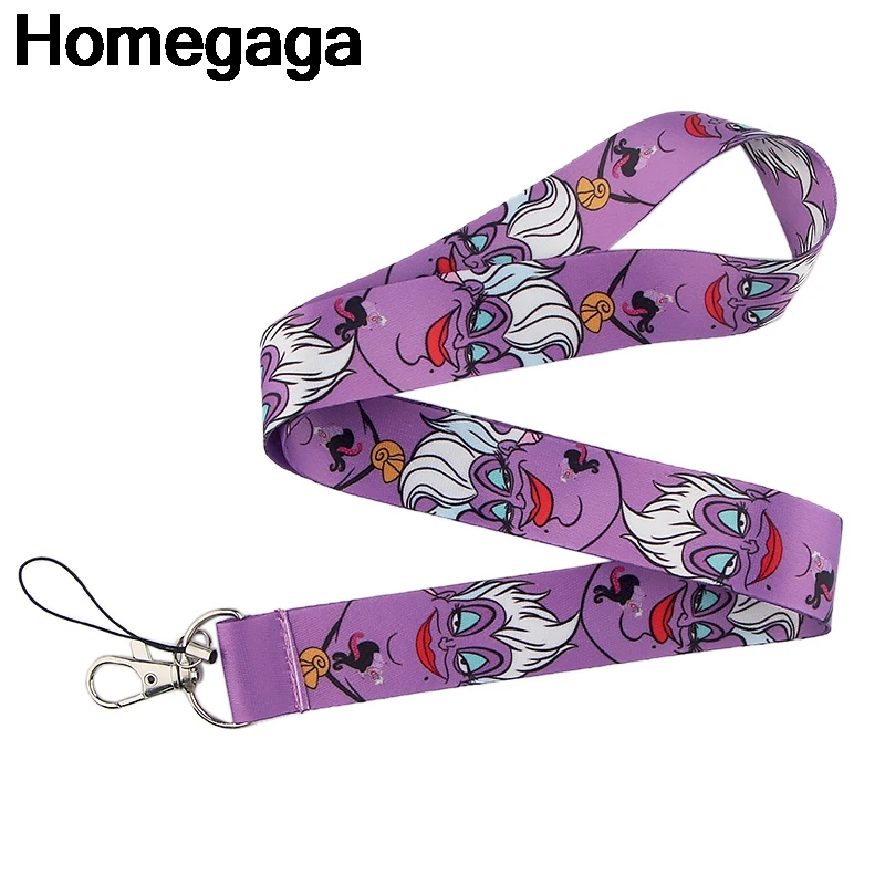 Homegaga Ursula Lanyards ремешок на шею ткань id бейдж держатели для телефонов ожерелье аксессуар для брелок для ключей держатели тесьма ленты D2361