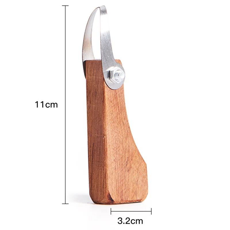 

New Pottery Tool Trimming Knife Clay Plastic Scraping Trimming Engraving Texture Tool Single-head Ring Trimming Knife