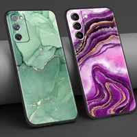 silicone case for samsung galaxy s20 fe s21 ultra s10 s9 plus s10e s8 s7 a51 a71 tpu soft phone capas marble