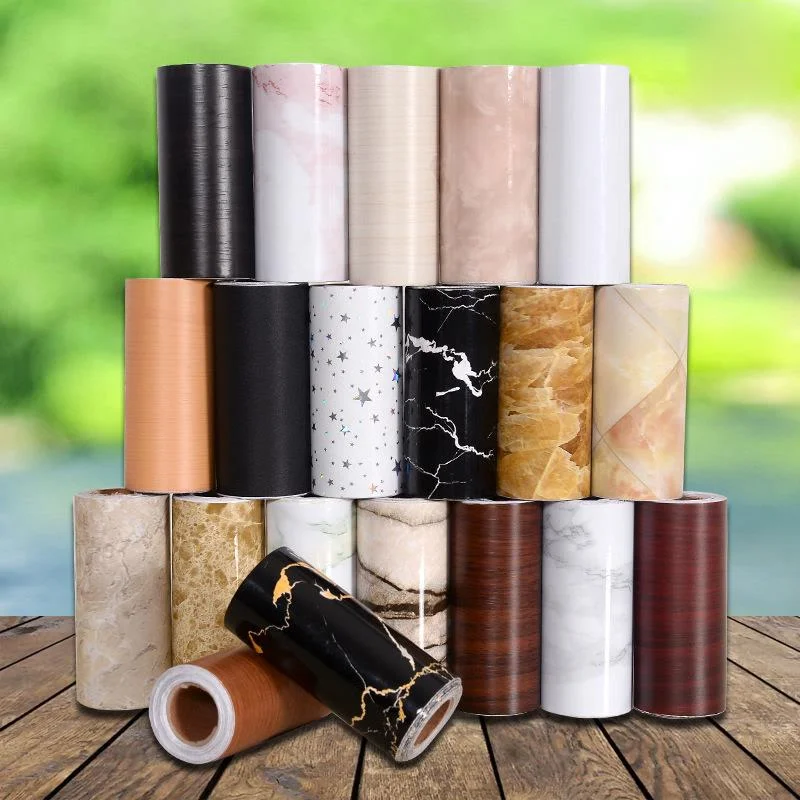 

Modern Kitchen Stickers Waterproof Oilproof Classic Marble Pattern Wall Stickers Protect Desktop One Piece Self-adhesive New