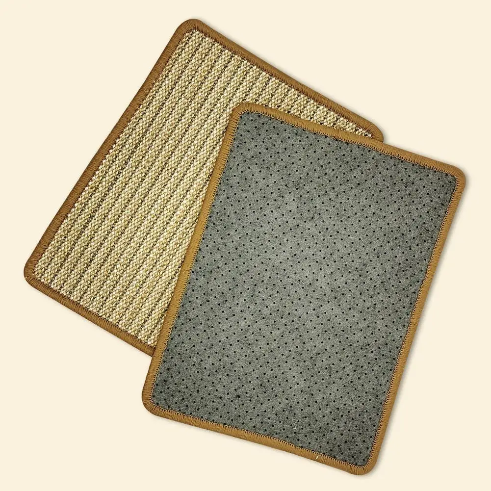 Одеяло кошка царапины Pad латексная Нижняя Блокировка края ПЭТ коготь