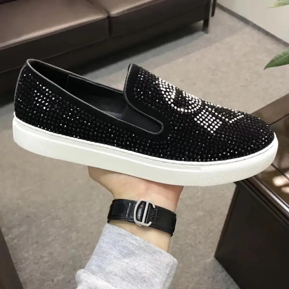 Роскошная брендовая мужская повседневная обувь для мужчин Мокасины Модная