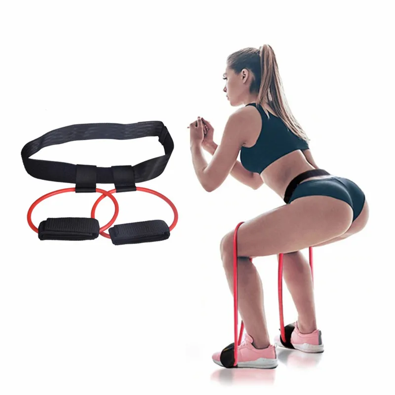 Фитнес Для женщин большой попой Набор резинок для сопротивления стыковой ноги