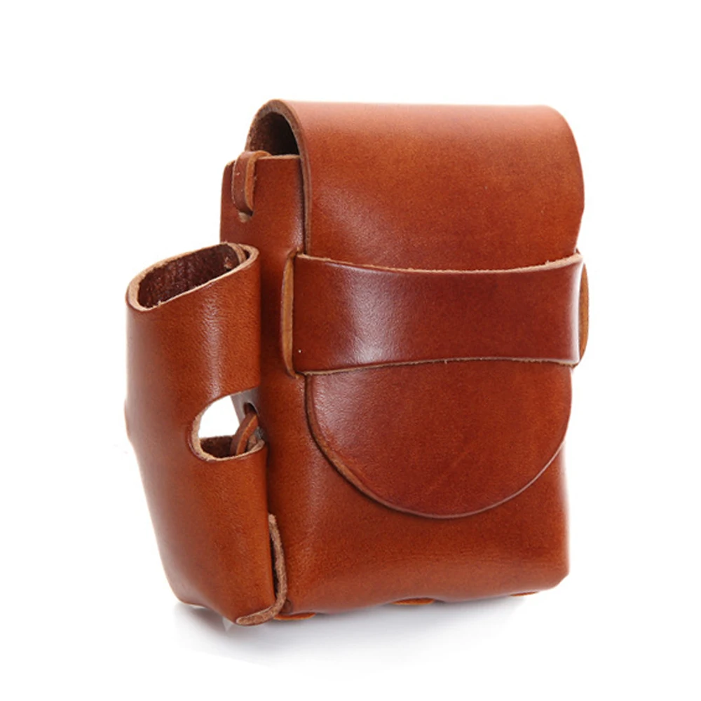 Новинка мужской чехол для сигареты сумка ручной работы кожа растительного