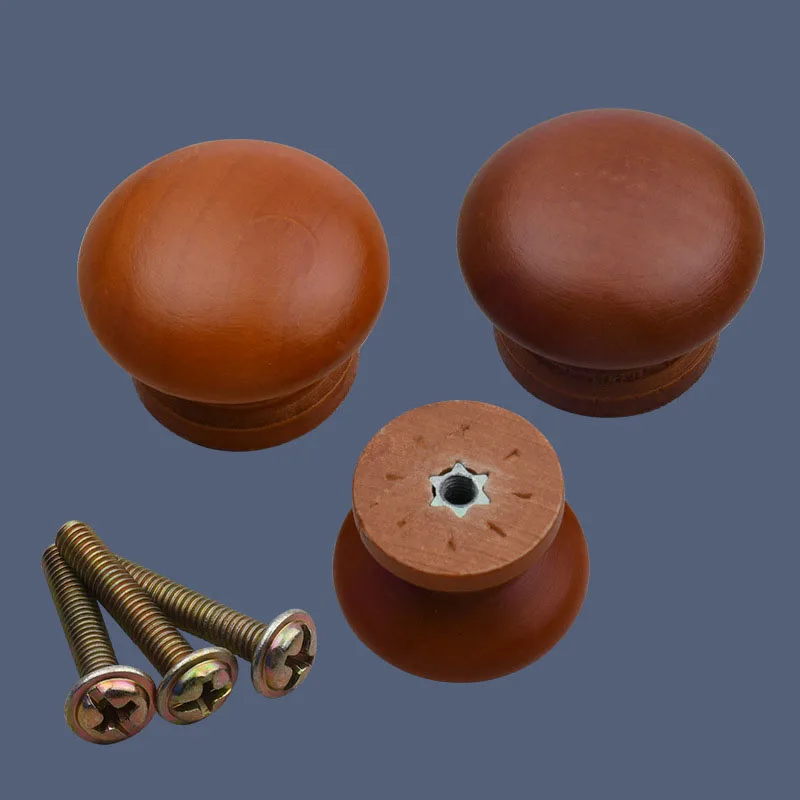 natural wooden cabinet drawer wardrobe knobs door pull kitchen handles for furniture handles hardware accessories free global shipping