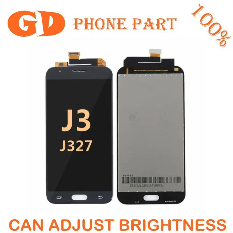 100% протестированный ORI j327 lcd для samsung Galaxy J3 J327 дисплей с сенсорным экраном