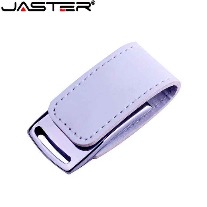 Флэш-накопитель JASTER в виде настоящей ручки 8 ГБ 16 32 64 кожаный USB флэш-накопитель с